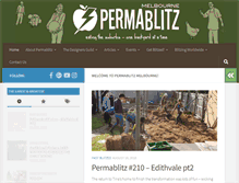 Tablet Screenshot of permablitz.net